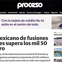 El mercado mexicano de fusiones y adquisiciones supera los mil 50 mdd en febrero